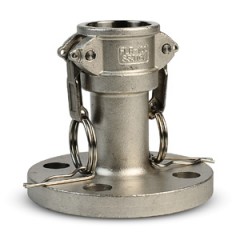 Камлоки нержавеющие с фланцем серии FC (приемная часть) Камлоки нержавеющие с фланцем серии FC (приемная часть)